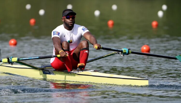 Jeux Olympiques Tokyo 2020 le rameur béninois Privel Hinkatin en finale des repêchages