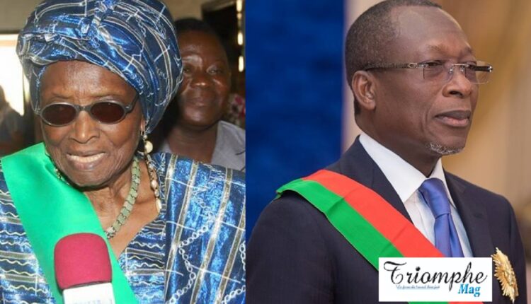 Rosine Soglo et Patrice Talon