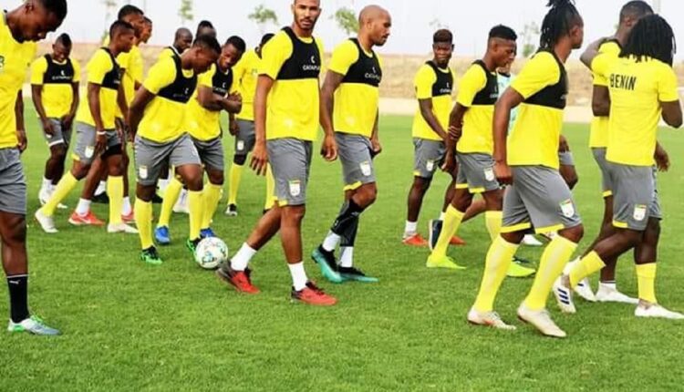 Les ecureuils du Bénin à l'entrainement