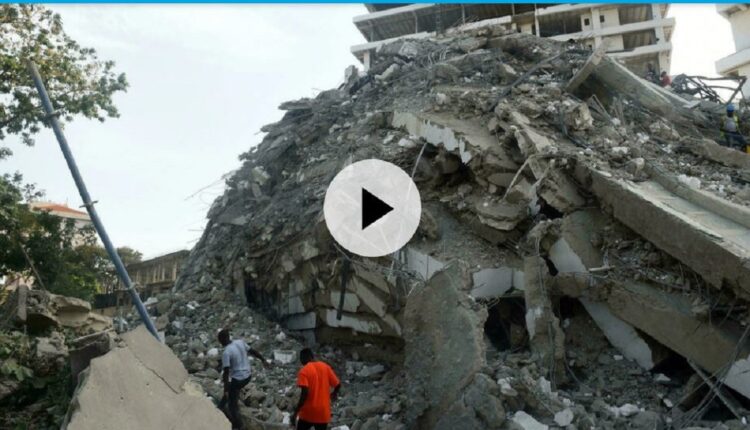 Un immeuble de 25 étages en cours de construction s'effondre à Lagos