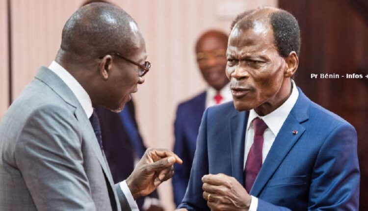 Candide Azannaï fait des recommandation à Patrice Talon