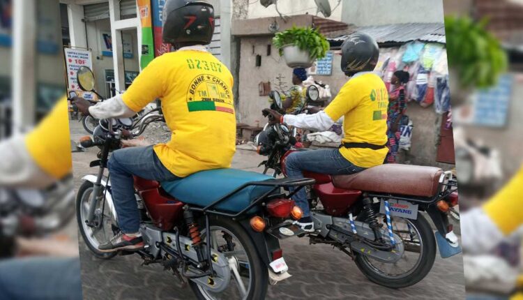 conducteur de taxi-moto dit Zémidjan