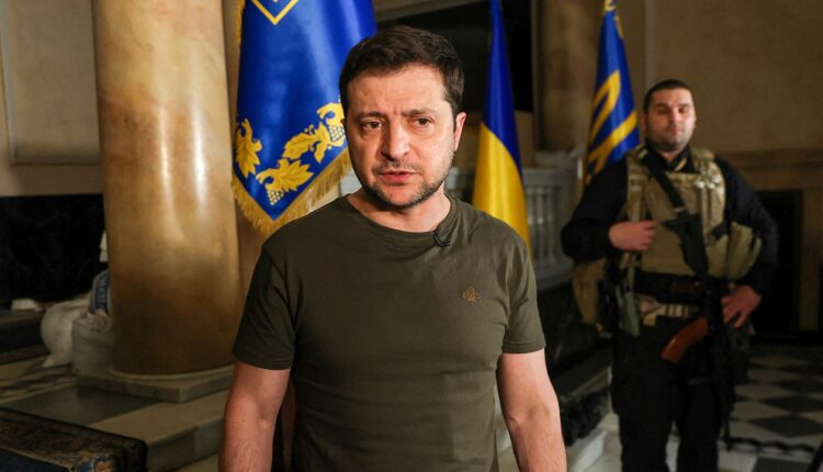 Le président ukrainien Volodymyr Zelenskiy