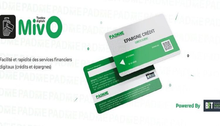 PADME lance sa tontine digitale Mivo