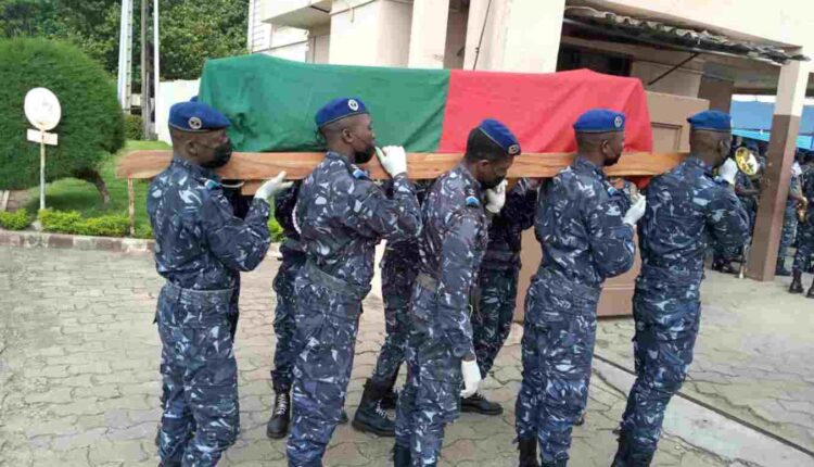 Mahutin Aguidamaho, policier tué dans une attaque terroriste