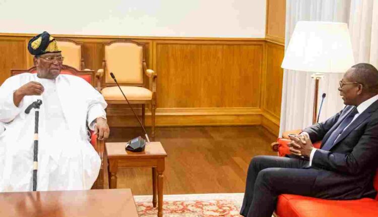 rencontre entre Patrice Talon et Nicéphore Soglo (1)