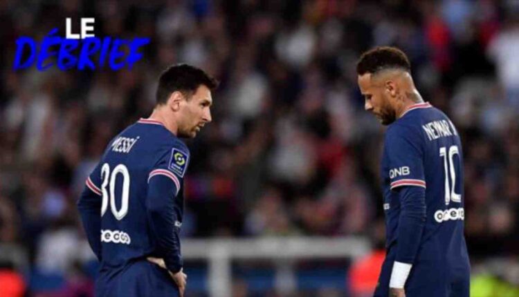 le duo du PSG Lionel Messi et Neymar