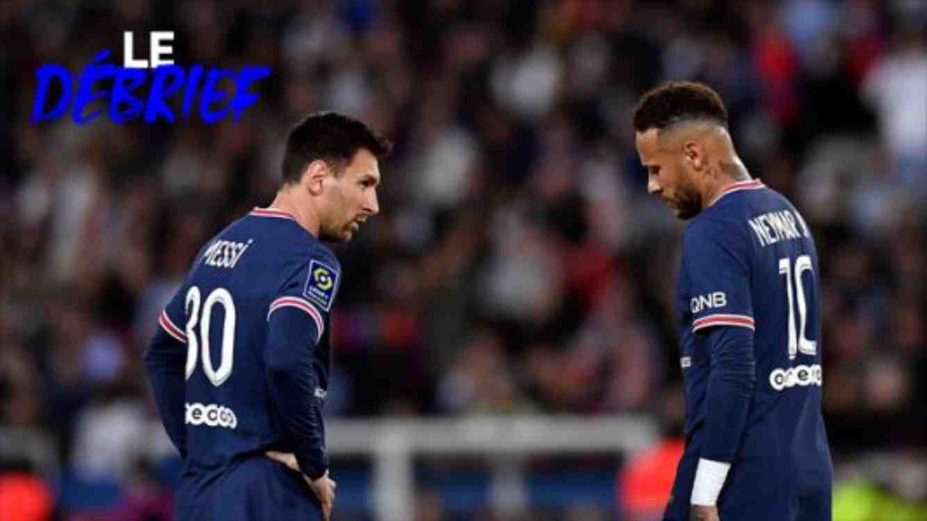 le duo du PSG Lionel Messi et Neymar