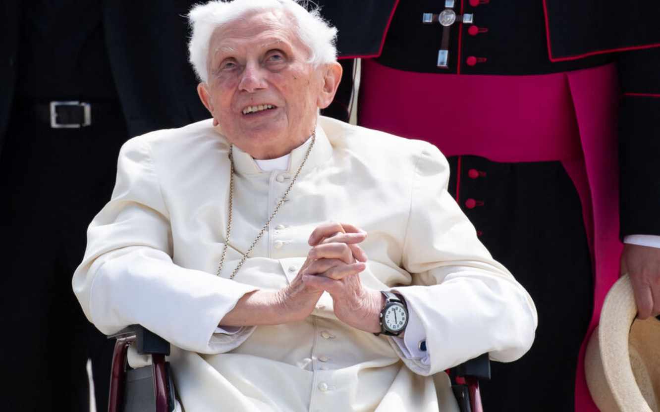 Benoit XVI a été le 265e pape propulsé sur le siège de Saint-Pierre. AFP Sven Hoppe