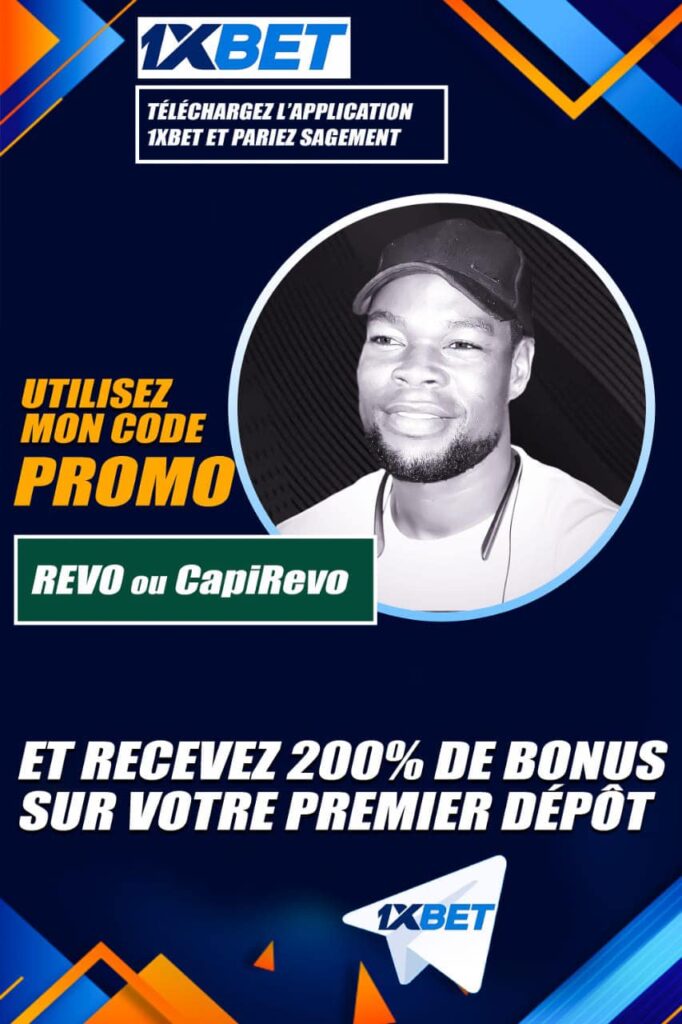 1Xbet Code Promo REVO ou CapiRevo