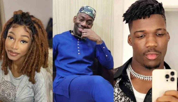 Kim Makosso, Axel Merryl et Camille Makosso