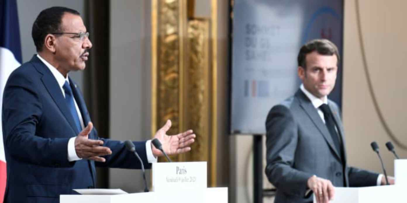 Emmanuel Macron et Mohamed Bazoum