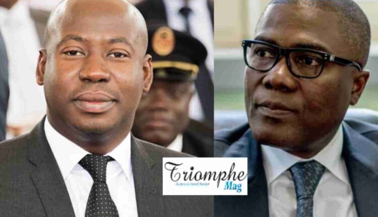 Oswald Homeky et Olivier Boko