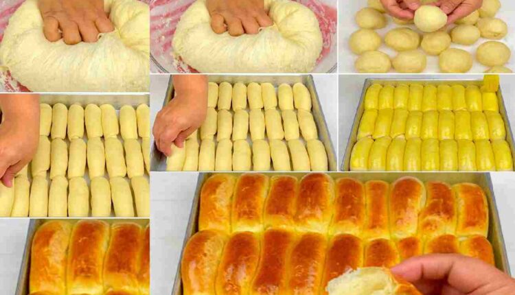 Découvrez comment préparer de délicieux pains au lait et beurre maison