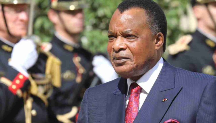 Denis Sassou-Nguesso, président de Congo Brazzaville