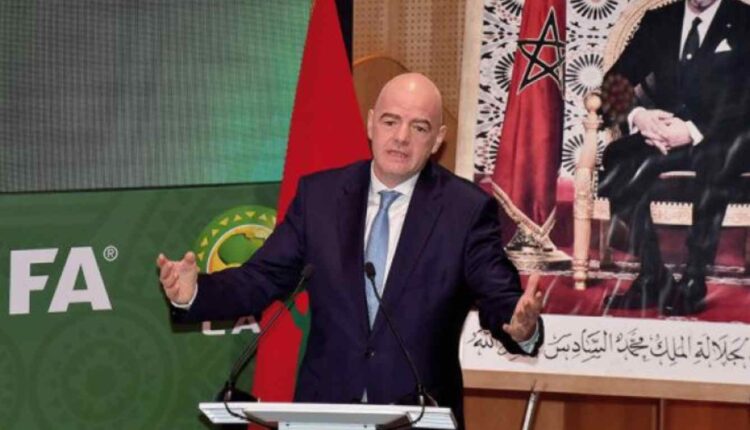 Le Mondial 2030 au Maroc, en Espagne et au Portugal la réaction de Gianni Infantino @ COPYRIGHT DR