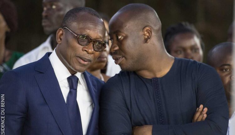 Patrice Talon et Oswald Homeky @ présidence de la république (1)