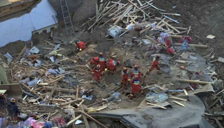 Tremblement de terre en Chine