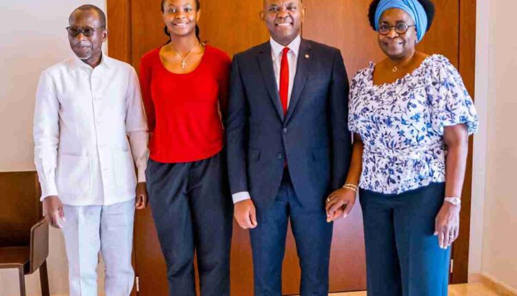 Rencontre de l'homme d'affaires nigérian Tony Elumelu avec le président Patrice Talon (1)