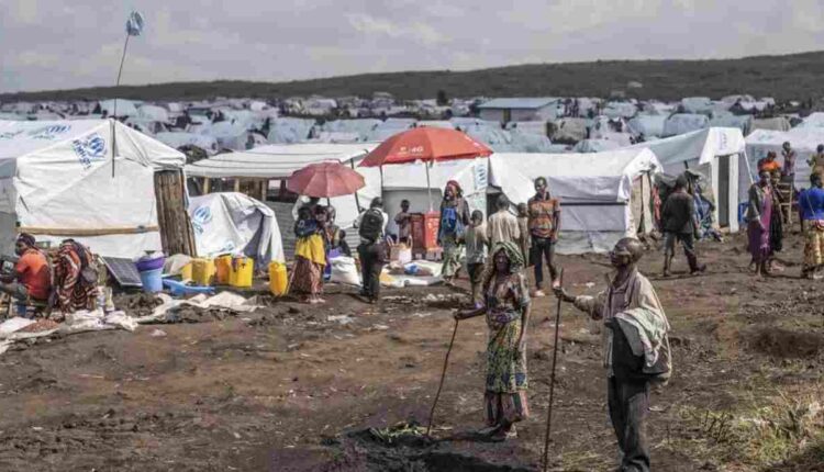 Explosion dans un camp de réfugiés