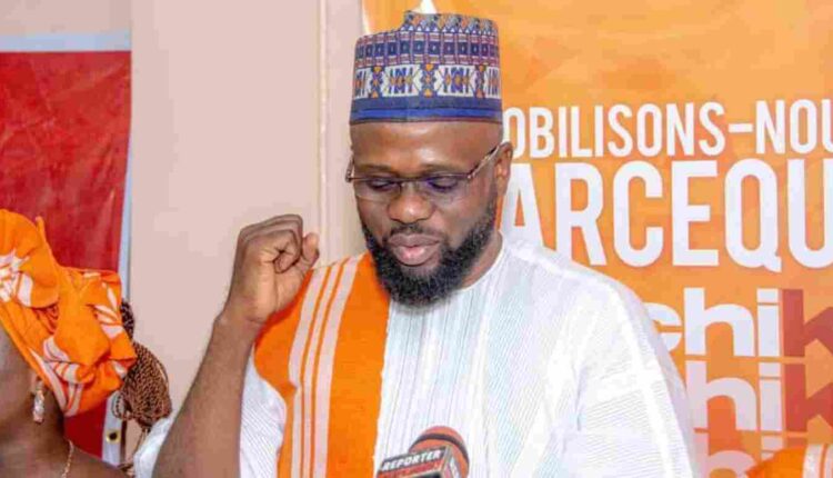 Apollinaire Avognon, président du parti NFN