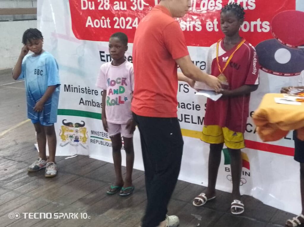 
championnat du bénin du tennis de table