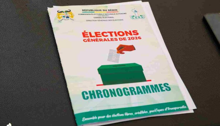 Les Chronogrammes des activités pour les Elections Générales de 2026