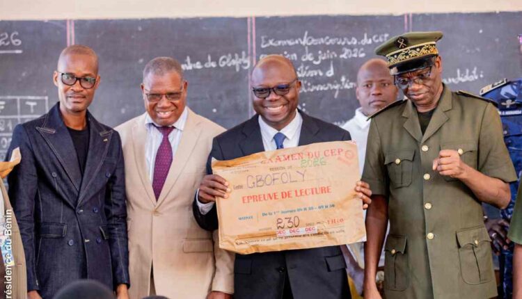 Examen du CEP 2026 : le Ministre Armand Kuyema Natta donne le top à Aplahoué au Bénin