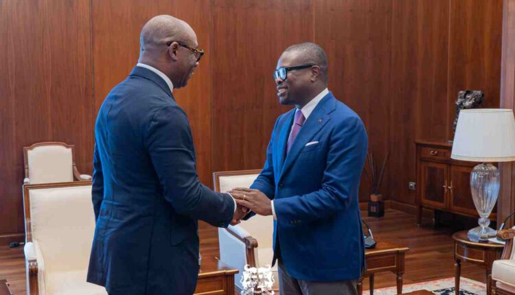 Romuald Wadagni reçoit une délégation de la BOAD conduite par son président, Serge Ekue