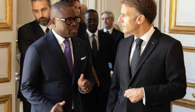 Emmanuel Macron reçoit Romuald Wadagni à Paris
